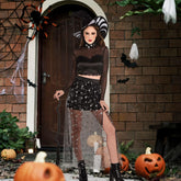 Enchanting Lunar Witch Costume for Halloween